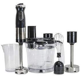 Блендер заглибний процесор 6 в 1 Domotec MS-5107 Black (6794)