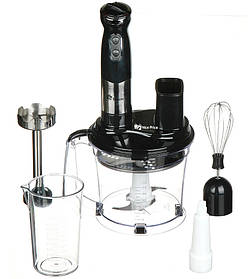 Блендер занурювальний процесор 5 в 1 Domotec MS-5106 Black (5606)