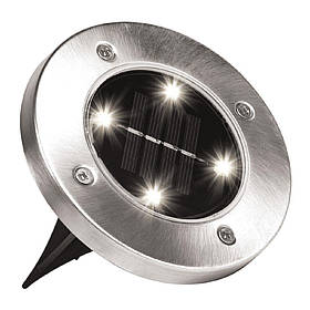 Уличный светильник на солнечной батарее Solar Disk Lights 4 led (5050)
