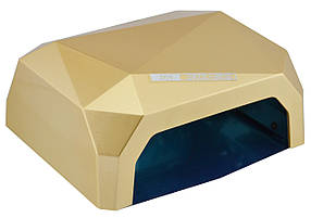 Гібридна CCFL+LED-лампа 36W Quick CCFL LED Nail Lamp Кава (3694)