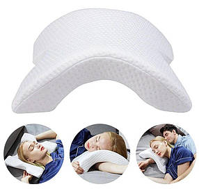 Подушка тунель (вигнута) з пам'яттю Memory Pillow (WM-9) (14207)