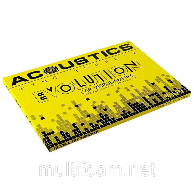 Віброізоляція для автотюнінга Acoustics Evolution 2,0