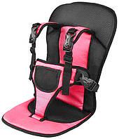Детское бескаркасное автокресло (детское автомобильное кресло) VJT NY-26 Pink Розовый