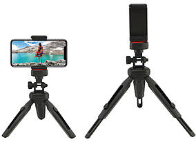 Розкладний міні штатив-тринога (трипод) для телефону і камери Z-01 (5745)