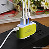 Блок живлення на 3 USB 2.1 A з кабелем micro USB (випадковий колір) (3310), фото 7