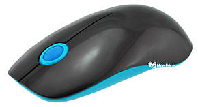 Безпровідна оптична мишка G217 Black/Blue (3676), фото 1