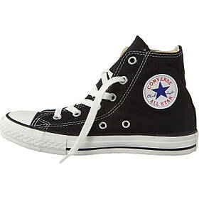 Кеди Converse All Stars Black High M9160 (чорні)