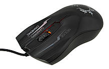 Игровая компьютерная мышь Disheng D1 с подсветкой (глянцевая) Black (65413), фото 5