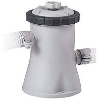 Картриджный фильтр-насос для бассейна Intex Bestway 28602 1250 л/ч. Фильтр для каркасного бассейна
