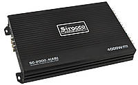 Автомобильный 4-канальный усилитель звука Sirocco SC-2000.4 (AB) 4000W Black (7580) alleg Качество