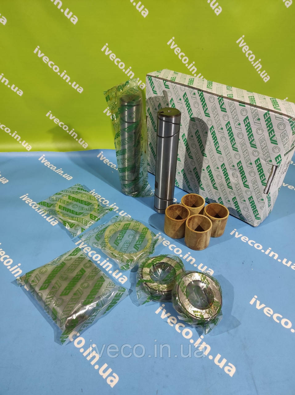 Ремкомплект шкворнів, ремкомплект поворотного кулака, шкворня на вісь ASTRA HD7 HD8 ERREVI 711708, фото 1