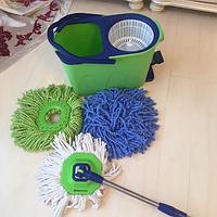 Насадка з мікроволокна для швабри AQUAmatic TURBO для вологого прибирання особливо забруднених приміщень