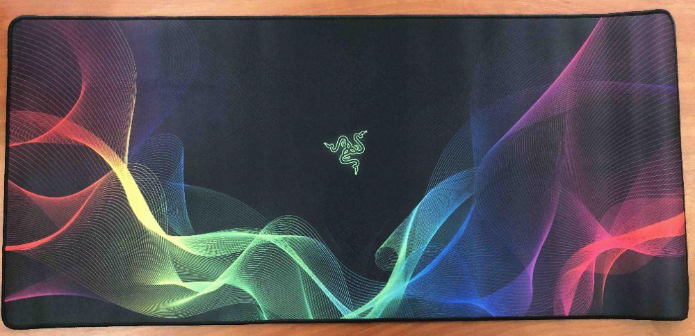 Большой игровой коврик, игровая поверхность, коврик для мышки RAZER 70х30см