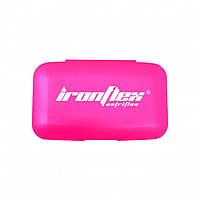 Таблетница IronFlex Pill Box Розовая