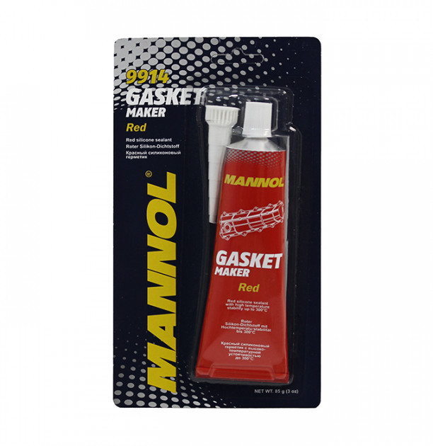 Герметик червоний MANNOL Silicone-Gasket 85г