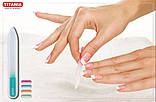 Манікюрна скляна двостороння пилка кольорова в блістерній упаковці Titania art.1251B, фото 8