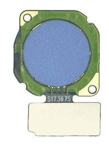 Шлейф (Flat cable) Huawei Honor 7X Dual Sim (BND-L21) сканера відбитку пальця (Синій)