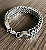 Браслет Primo Double Bali металевий плетений - Silver, фото 4