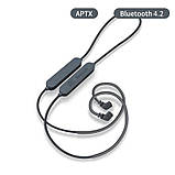Bluetooth-адаптер KZ Bluetooth APTX cable upgrade Wire (C pin) (Чорний), фото 7