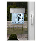 301035. Термометр віконний цифровий TFA Vision Solar, на липучці, 120х92х26 мм, фото 2