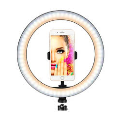 Кільцева лампа для селфі Ring MJ333 LED RGB, USB, 30cm