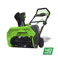 Снігоприбирач акумуляторний Greenworks GD40ST (40 В, без АКБ, 510 мм)