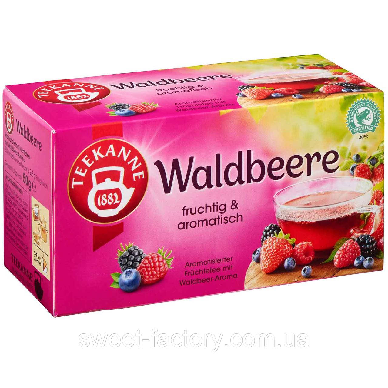 Чай Teekanne Waldbeere 20s 50g, фото 1