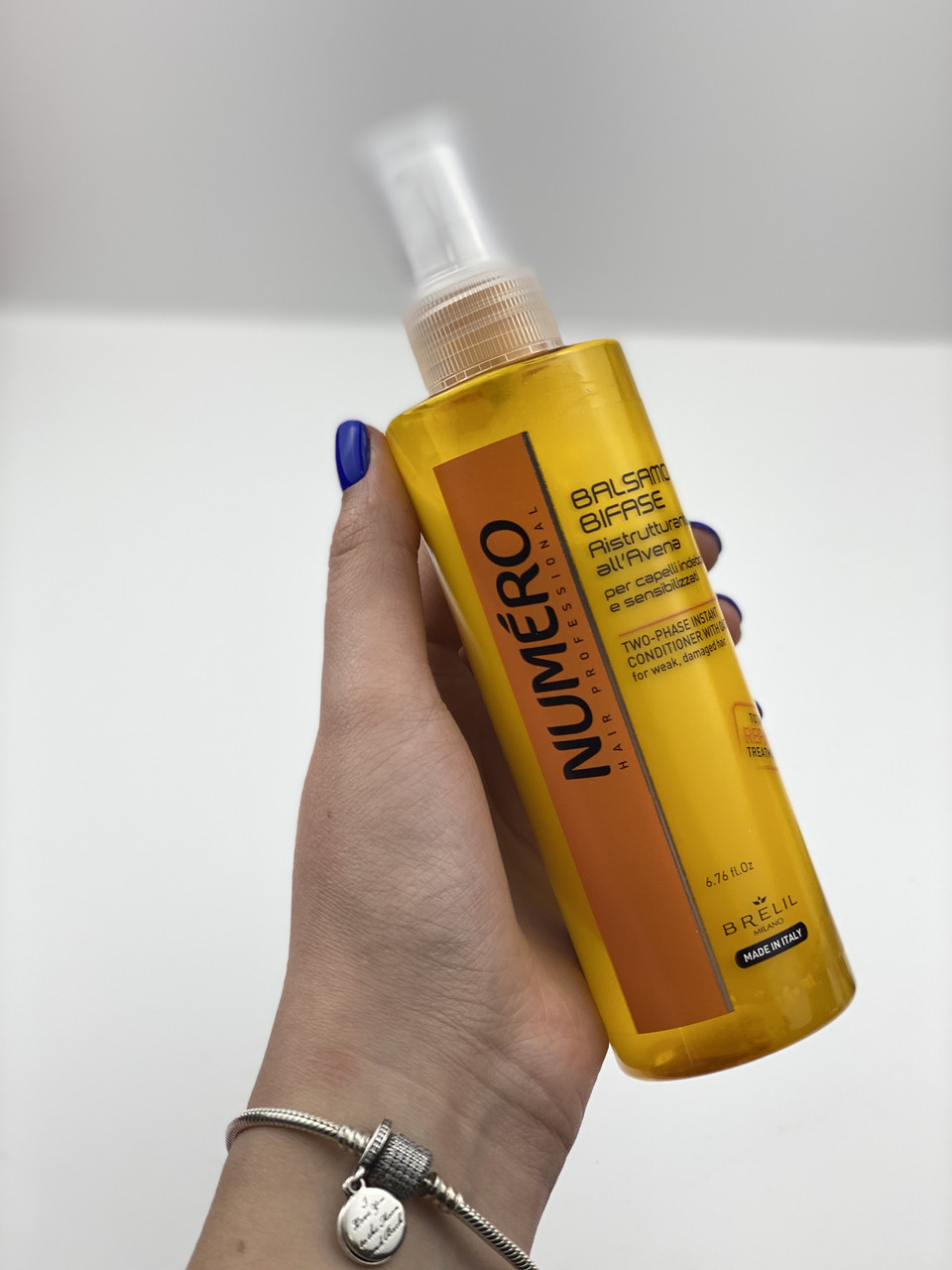 Двофазний бальзам-спрей для волосся з екстрактом вівса Brelil Numero 200 мл