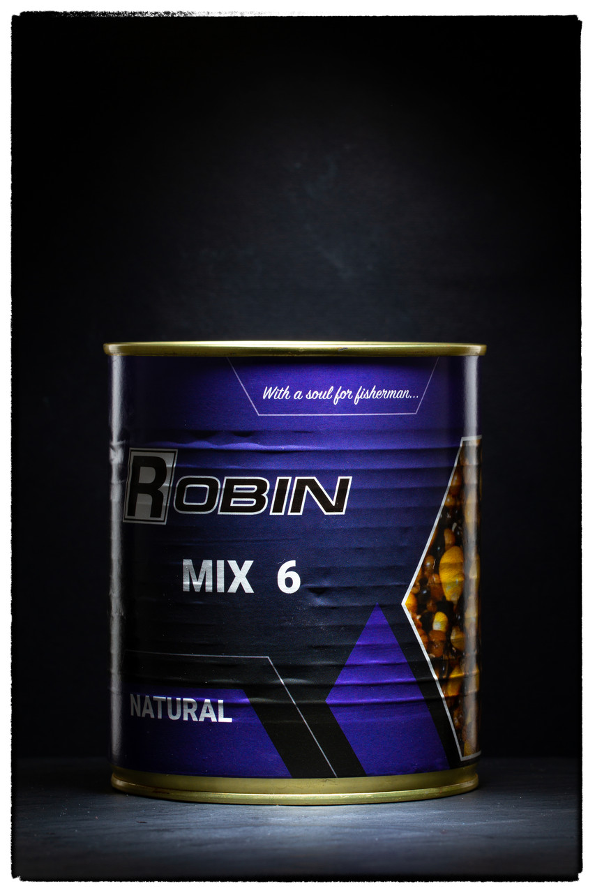 Зерновий мікс 6-ти зерен цільнозерновий ROBIN MIX 6 Natural