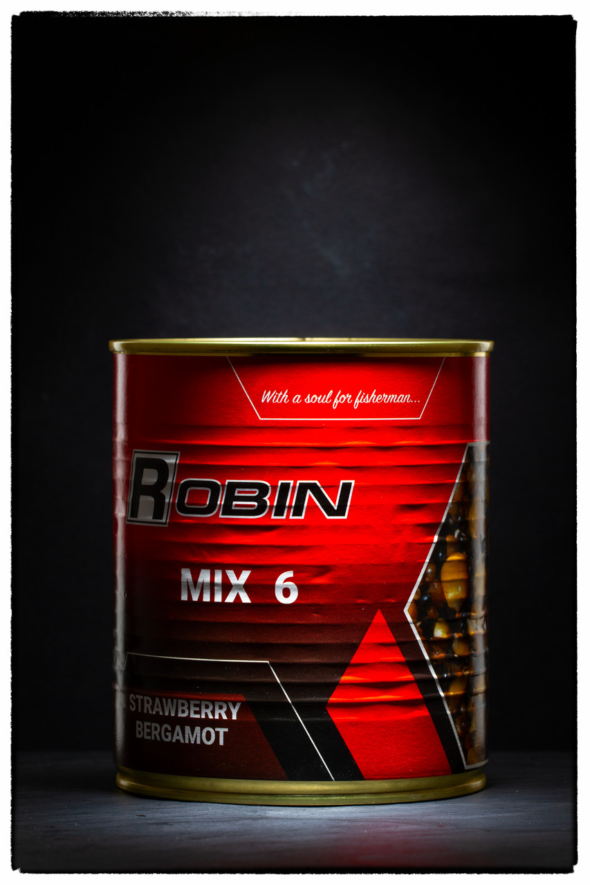 Зерновий мікс 6-ти зерен цільнозерновий ROBIN MIX 6 Strawberry Bergamot