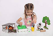 Ляльковий будиночок - ігровий набір "ФЕРМА" NestWood (комплектація MINI), фото 7