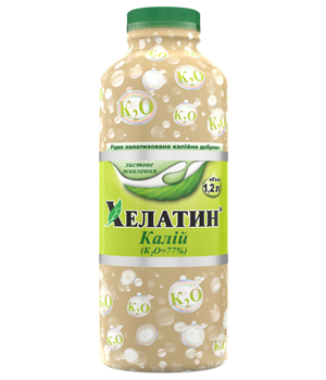 Добриво Хелатин Калій 1.2 л, Киссон