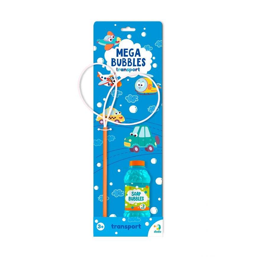 Мильні бульки Mega Bubbles. Транспорт (обєм 450 мл) Dodo 300246