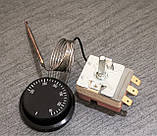 WY320C-E — капілярний Термостат з ручкою, Toff=320, L трубки 850мм, однофазний, 250V, 16A, для электрогриля, фото 3