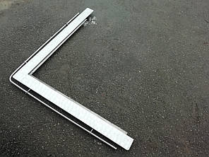 Кутник пічний НЕРЖАВІЙКА 750*730 мм, фото 2