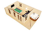 Будинок з термобруса 40 м2. від виробника Thermo Wooden House 050, фото 4