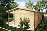Будинок з термобруса 66 м2. від виробника Thermo Wooden House 053, фото 5