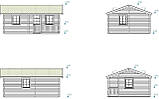 Будинок з термообробленого бруса 29,14 м2. від виробника Thermo Wooden House 135, фото 6