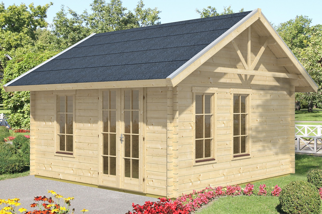 Будинок з термообробленого бруса 16 м2. від виробника Thermo Wooden House 139