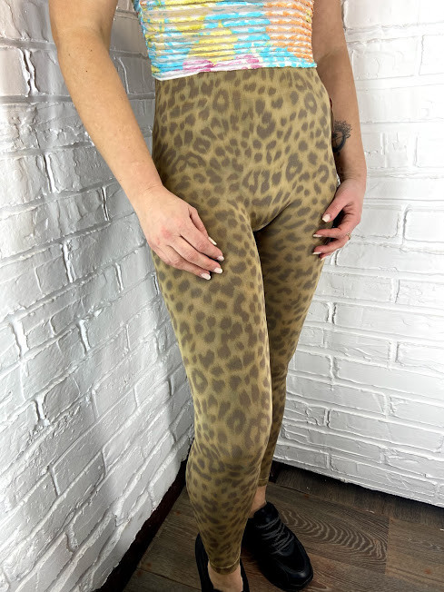 Лосини жіночі бежеві LEO 44-50