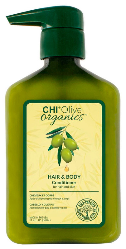 Кондиціонер для волосся і тіла з оливою, Chi Olive Organics Hair And Body Conditioner, 340 мл