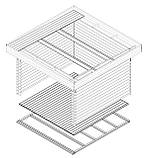 Закрита альтанка з бруса 3,4х3,2 низька ціна від виробника, фото 4