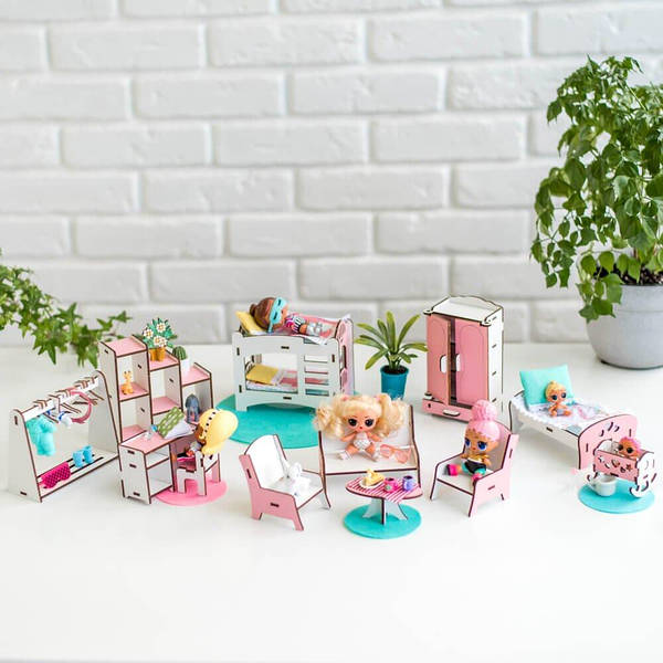Lol doll furniture diy hotsell
