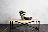 Кавовий Журнальний столик у стилі LOFT (Table - 573), фото 3