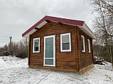 Альтанка з термомодифицированного бруса 16 м2 від виробника Thermo Outdoor Gazebo 045, фото 2