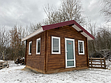Альтанка з термомодифицированного бруса 16 м2 від виробника Thermo Outdoor Gazebo 045, фото 4