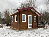 Альтанка з термомодифицированного бруса 16 м2 від виробника Thermo Outdoor Gazebo 045, фото 5