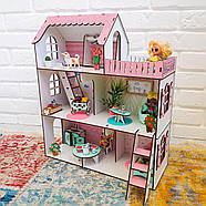 "МІНІ ДАЧА" ляльковий будиночок NestWood для LOL + меблі, фото 6