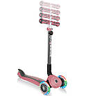Самокат Globber Go Up Deluxe Lights Deep Pastel Pink (пастельно-рожевий), фото 6