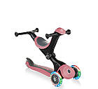 Самокат Globber Go Up Deluxe Lights Deep Pastel Pink (пастельно-рожевий), фото 3